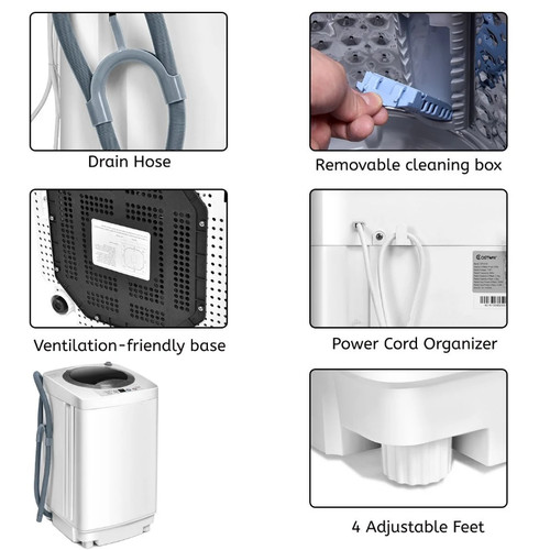 Washing machine top load - machine,