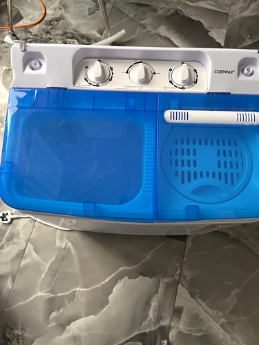 Costway twin tub portable - costway,