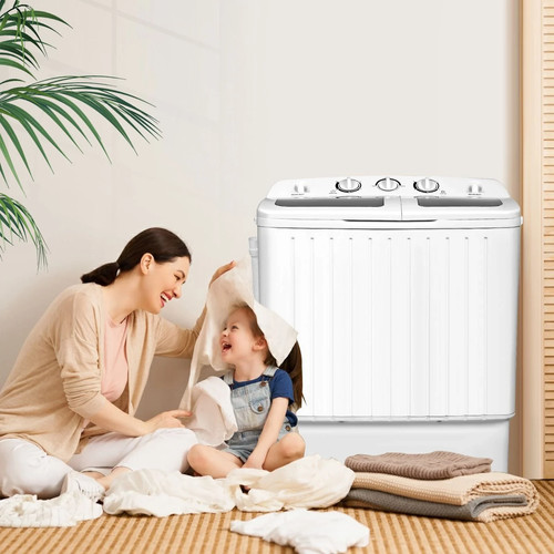 Twin tub washing machine quiet - washing,